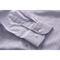 Striped Slim Fit 100% Baumwoll -Herrenhemd